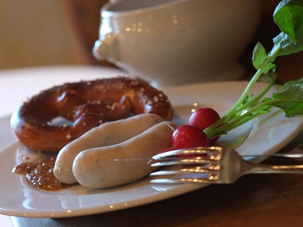 Hotel Brauerei Frohsinn アルボン エクステリア 写真