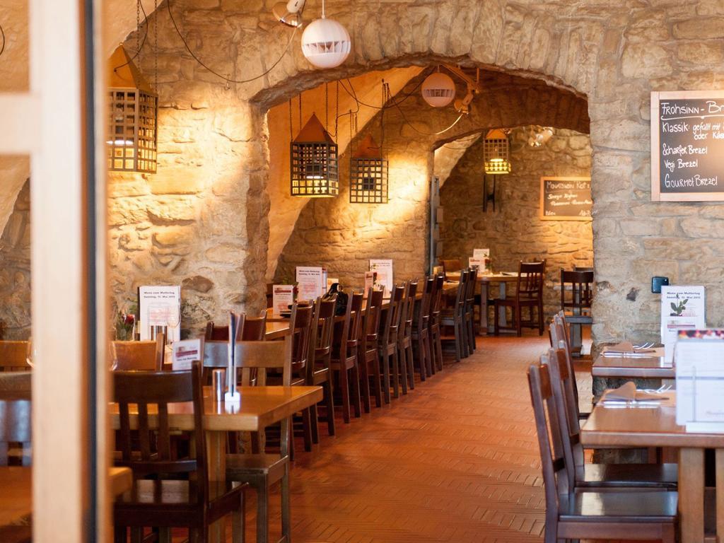 Hotel Brauerei Frohsinn アルボン エクステリア 写真