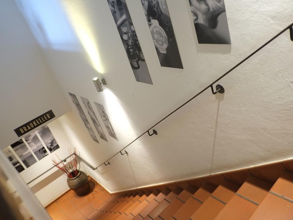 Hotel Brauerei Frohsinn アルボン エクステリア 写真